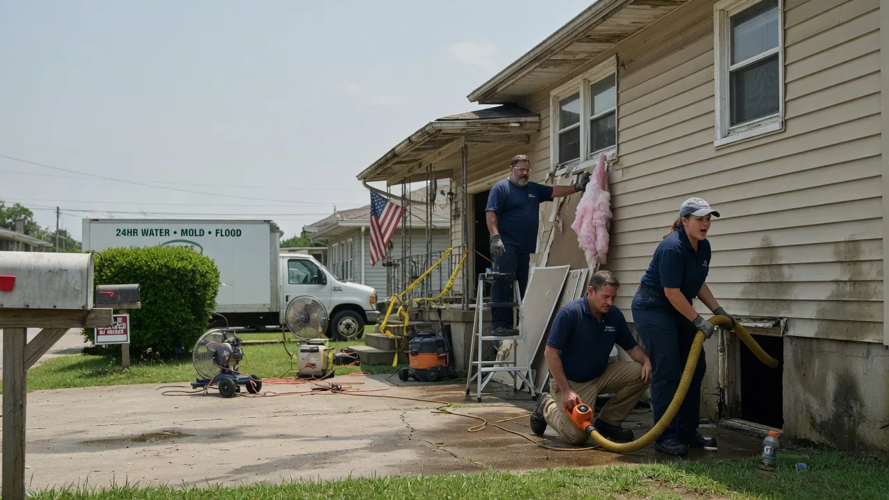 Water Damage Repair in Wellsville, PA near me